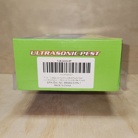 New Ultrasonic Pest Repeller 8 Pack Pest Control Set of Electronic Plug Indoor - Picture 2 of 9